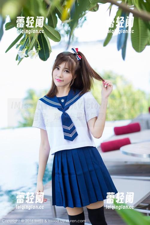 IMiss爱蜜社 - 果儿Victoria的御姐精选图包，难得一见的俏皮风格！