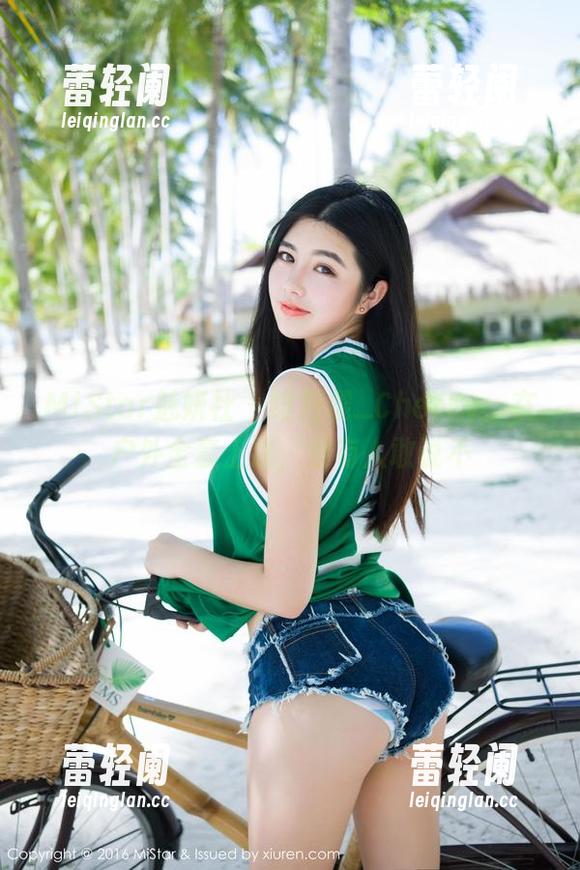 MiStar魅妍社-绯月樱_Cherry MiStar魅妍社 - 绯月樱_Cherry:在户外全套上线,没有人敢说不