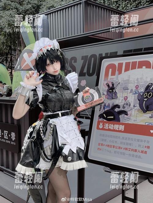 谁说皮衣不能少女心？特软儿Sona的高清套图让你信服！