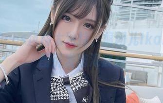 妹妹的cos风格太独特，腐团儿Ikaros套图引发脑海波澜