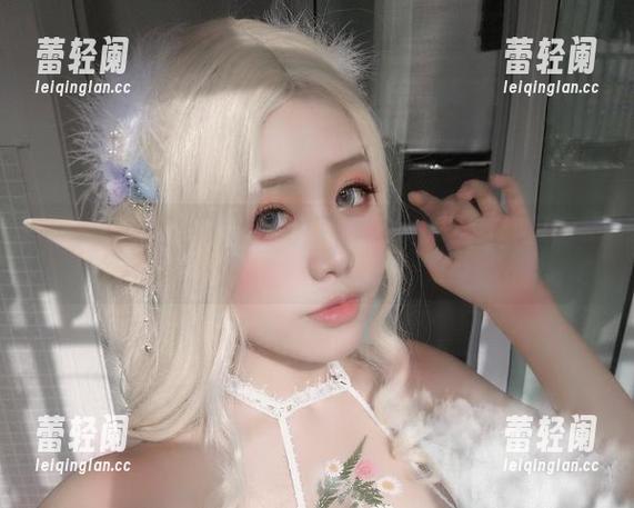 欢笑与美丽交织：芊川一笑MNK的YLYAAA狐耳内衣图集