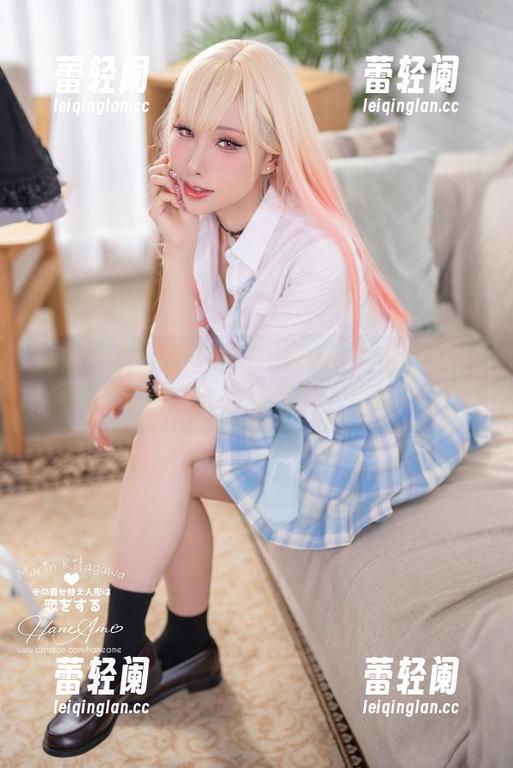 眼前一亮！雨波_HaneAme电锯人与玛奇玛的高清内衣调皮碰撞，脑洞大开。